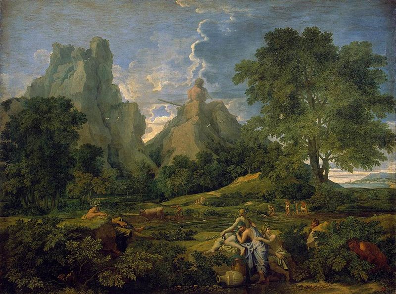 poussin met polyphemus