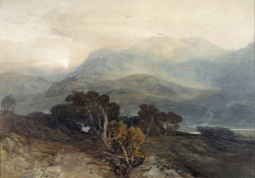 Mount Snowdon, Afterglow circa 1800 Joseph Mallord William Turner 1775-1851 The National Gallery of Scotland http://www.tate.org.uk/art/work/TW0226