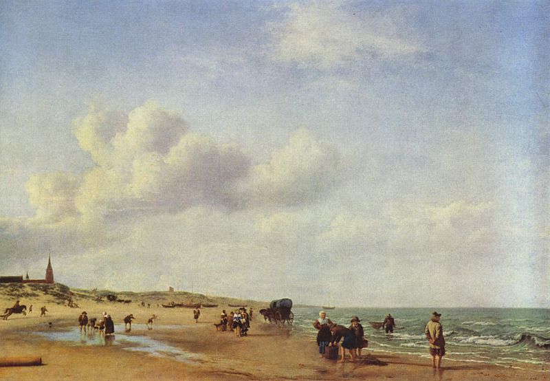 Het_Strand_van_Scheveningen,_Adriaen_van_de_Velde_(1658)