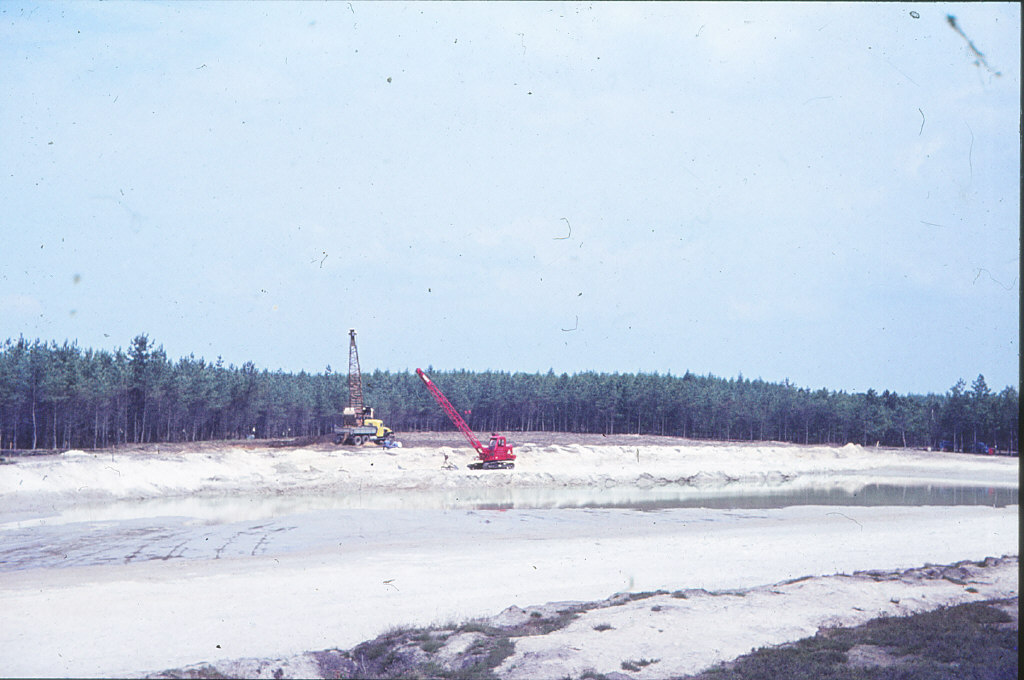 aanleg Ieberenplas 1965