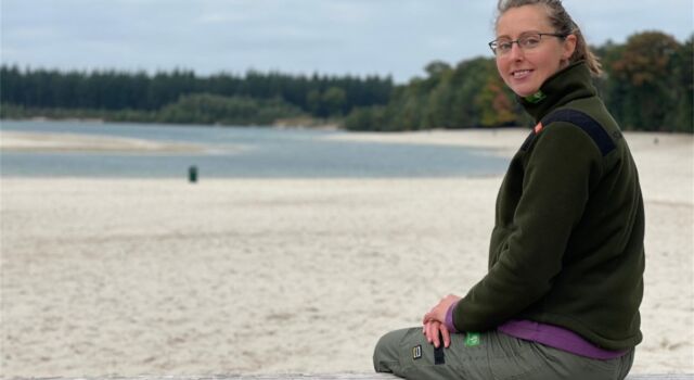 Boswachter Linde Veldhoen (foto: Staatsbosbeheer)