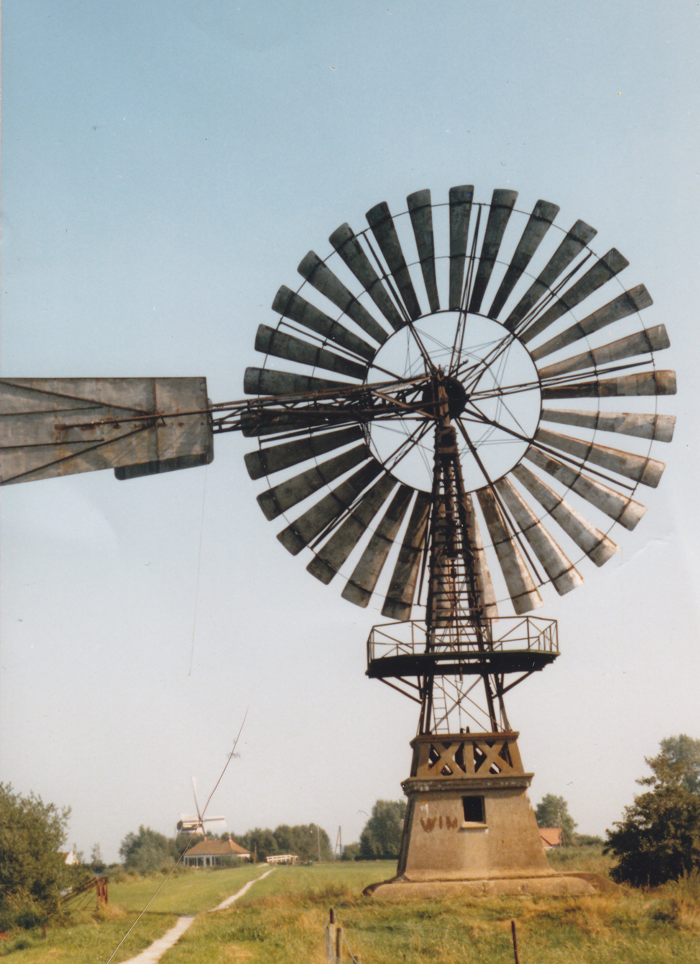 De windmotor voor de storm van 1983