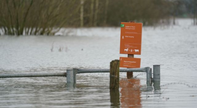 Hoogwater in de Gelderse Poort