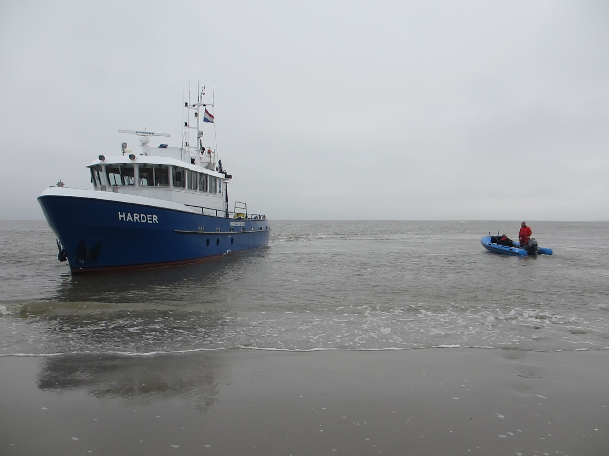 De MS Harder voor Rottumeroog.