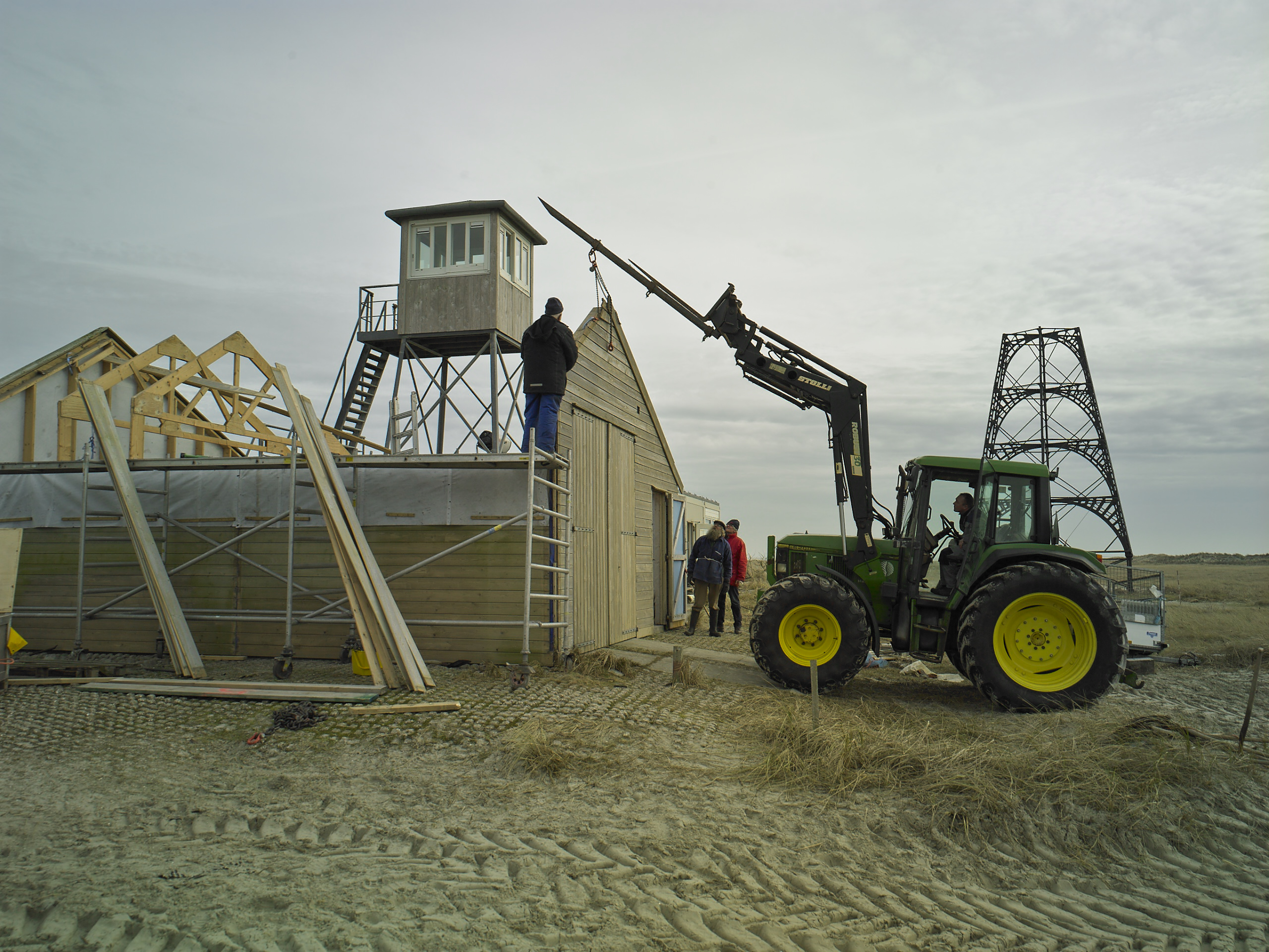 De trekker is hard nodig! Foto: Rob de Wind, Staatsbosbeheer