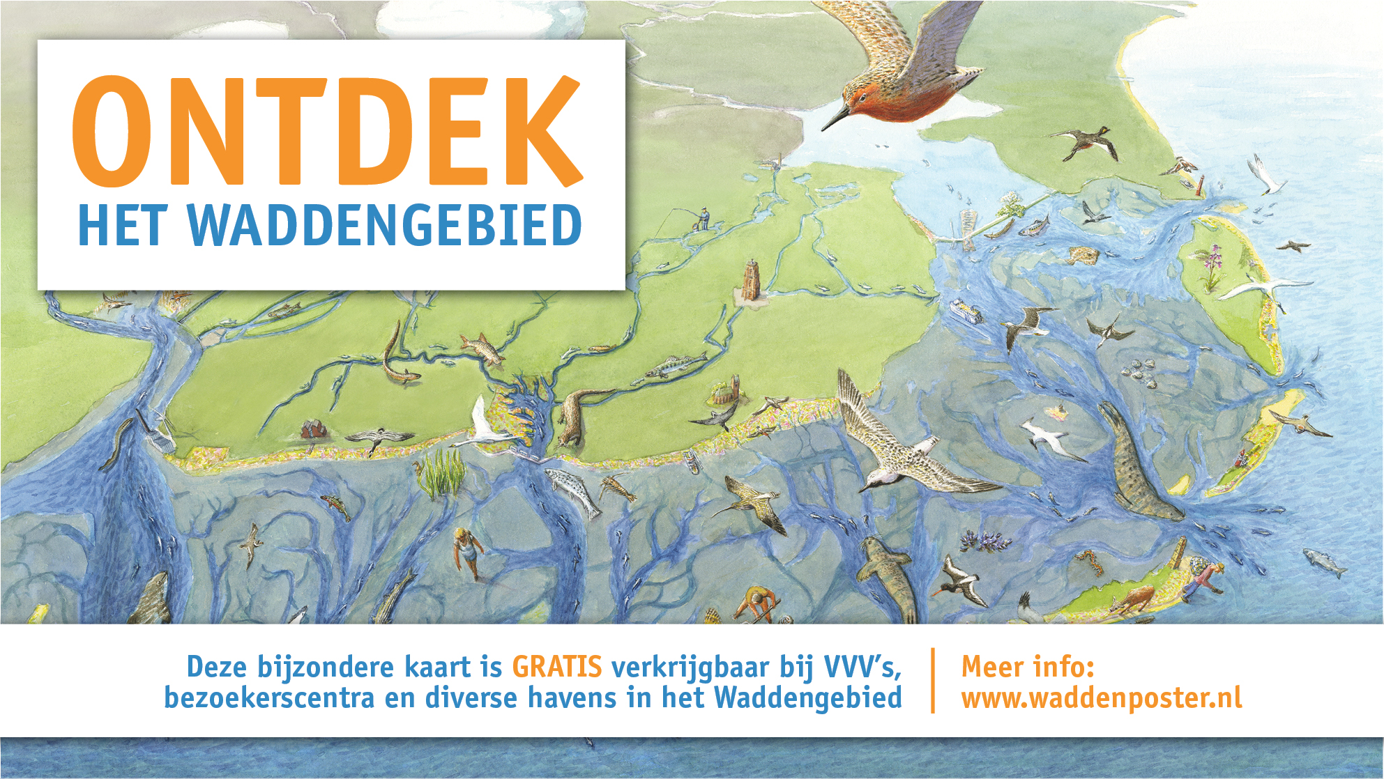 De nieuwe Wad-Ontdekkingskaart