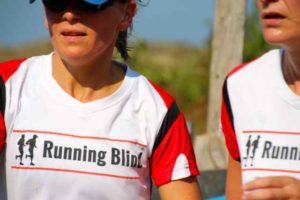 Texel Halve Marthon Running Blind