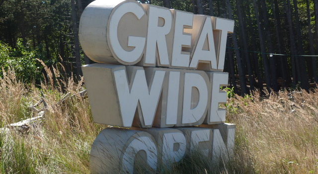 logo into the Great Wide Open