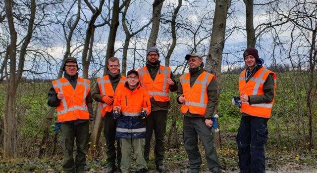 Het Staatsbosbeheer team Binnenwerk